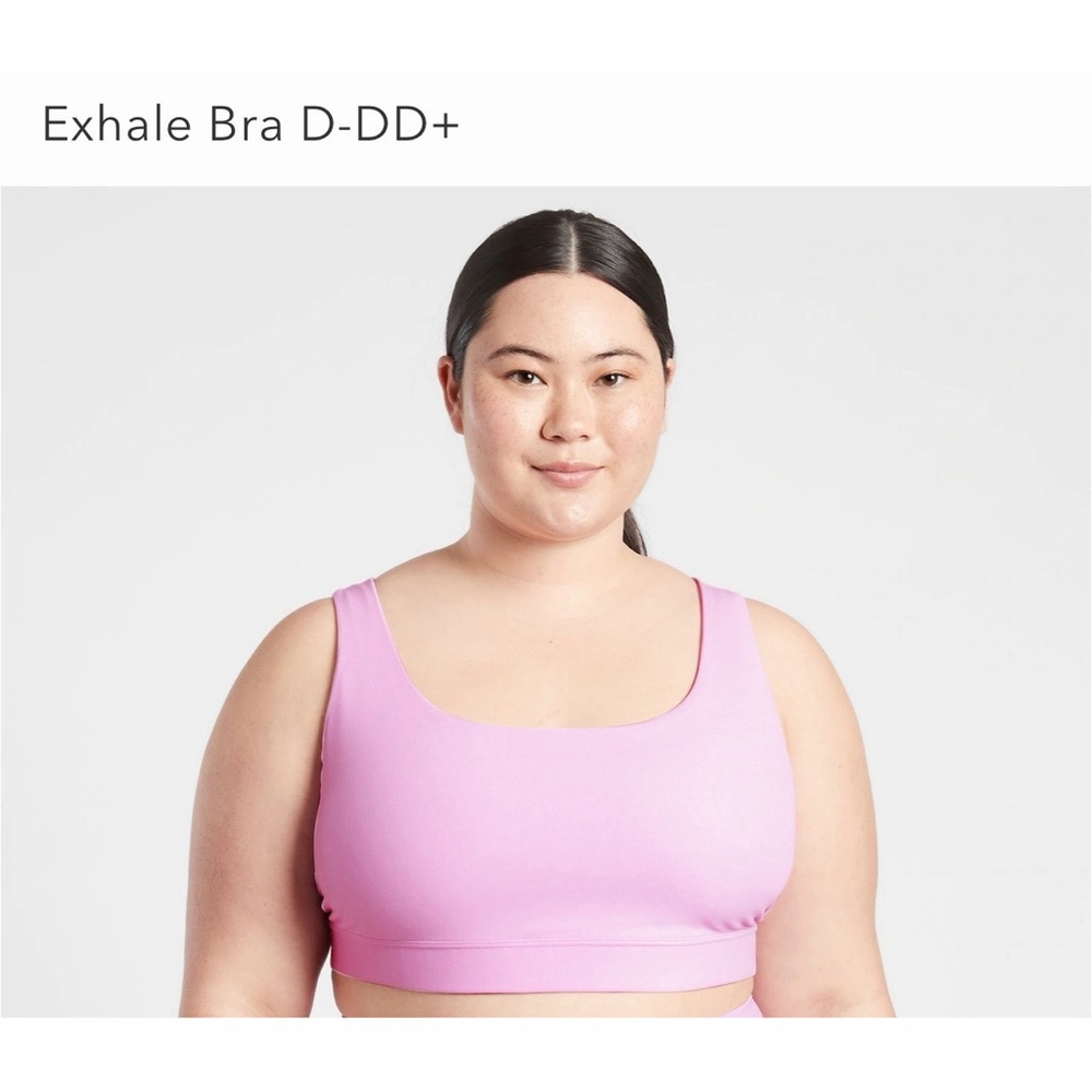 Athleta (Hearth Rose) Brown Sports Bra NWT SZ 1X - Picture 2 of 16
